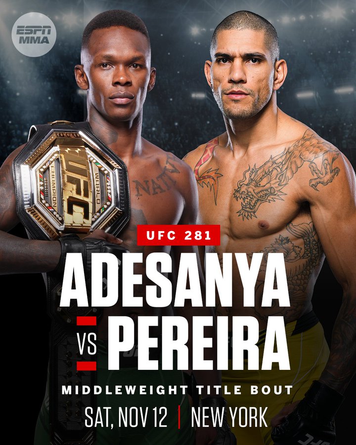 UFC 281: Adesanya vs. Pereira