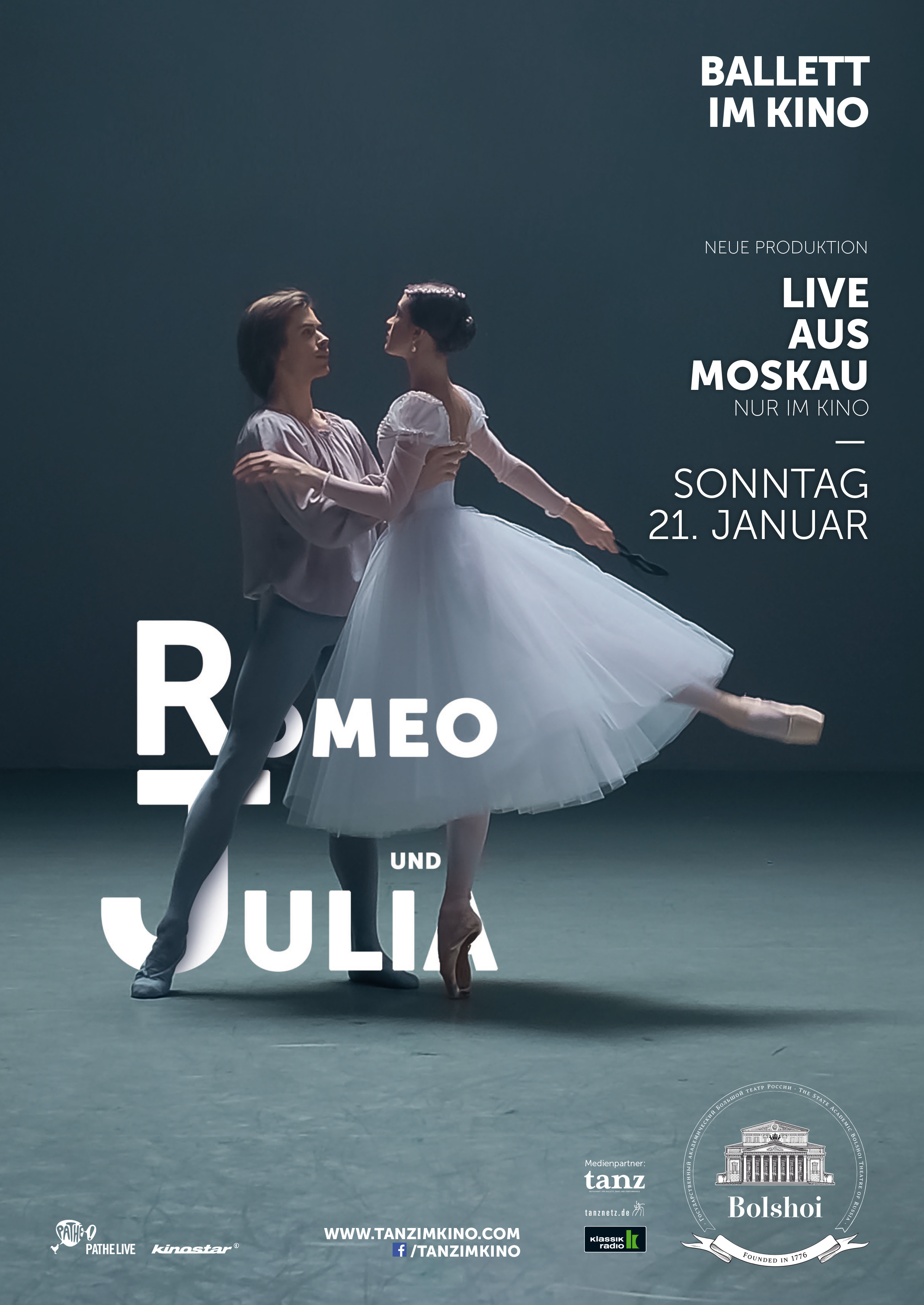 The Bolshoi Ballet: Live From Moscow - Romeo and Juliet